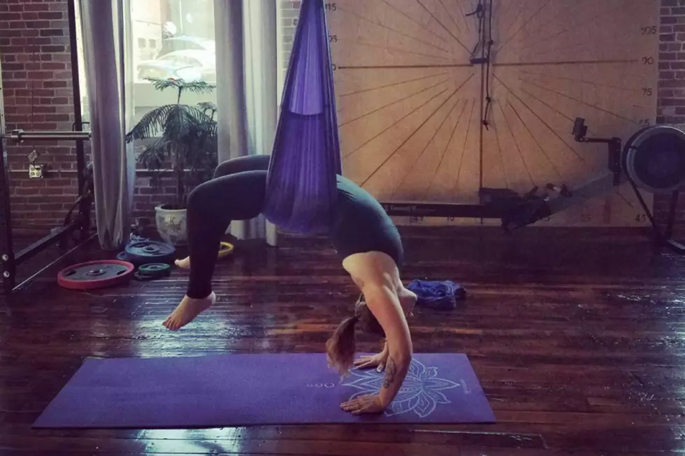 Feel Like You Joined The Circus with an Aerial Yoga Class in Biddeford, Maine