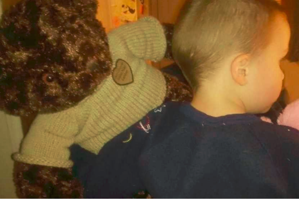 3-Year-Old From Limington Loses Teddy Bear to Hold Dad’s Ashes