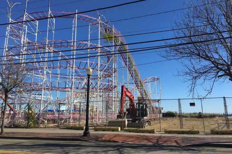 Work Has Begun to Replace the Old Galaxy Roller Coaster in Old Orchard Beach
