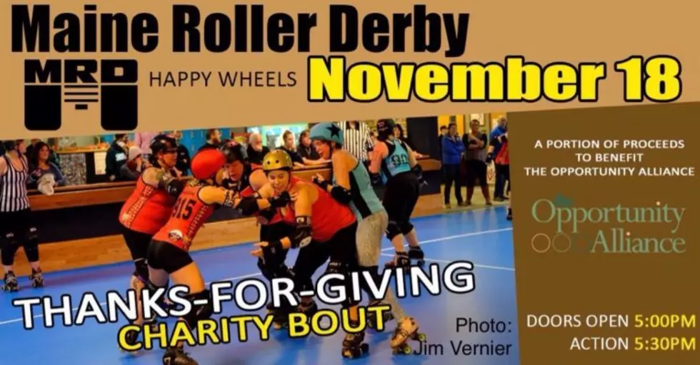 Maine Roller Derby&#8217;s &#8216;Thanks For Giving&#8217; Charity Event This Saturday