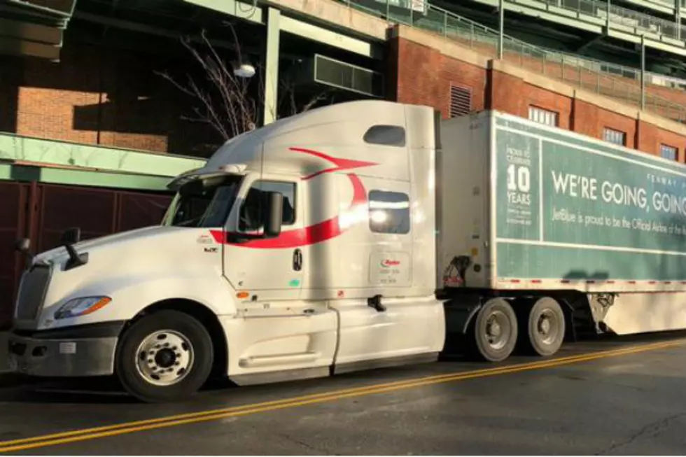 Signs Of Spring: Red Sox Truck Gets Ready To Roll To Florida