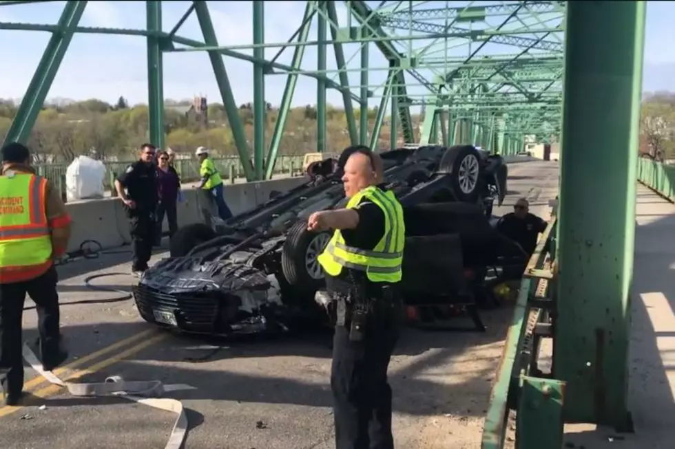 Man Injured After Flipping Car on Lewiston Bridge