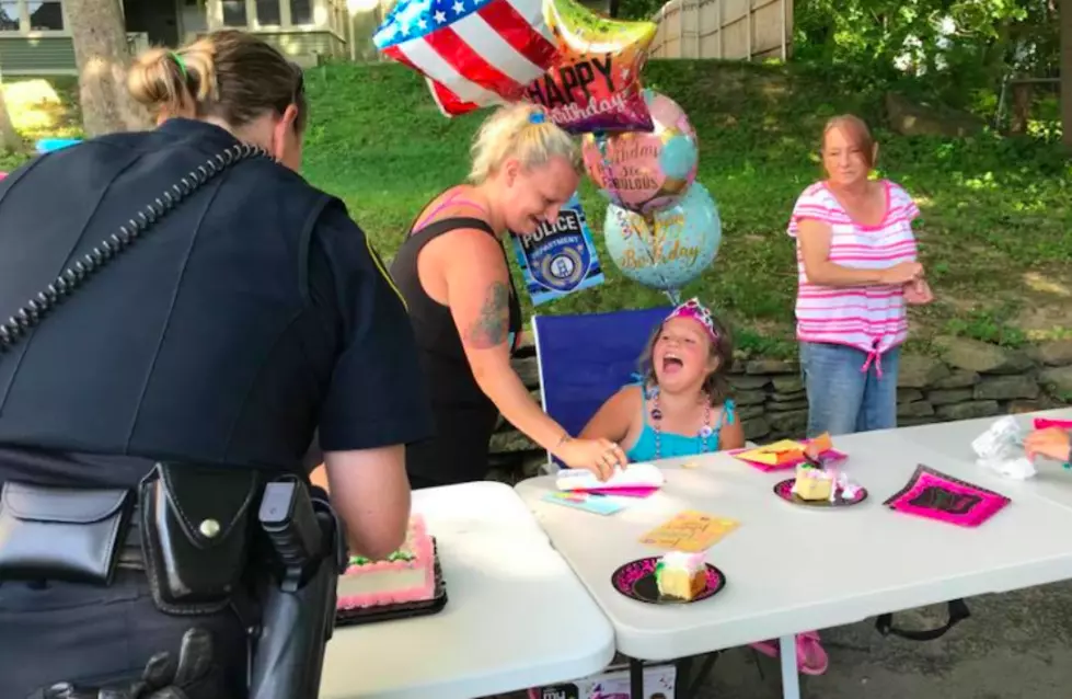 Augusta Police Make 8-Year-Old&#8217;s Birthday Party One to Remember