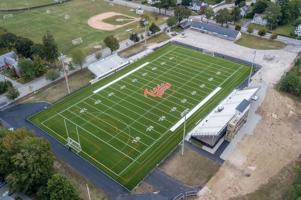 Amazing Drone Footage of the New Waterhouse Field at Biddeford High