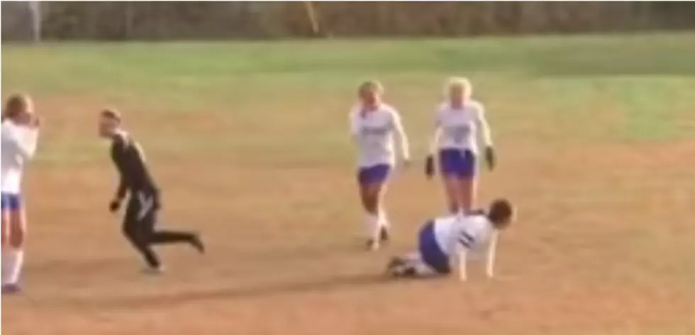 Watch Lisbon High Girl&#8217;s Soccer Player Punch Rival During Game