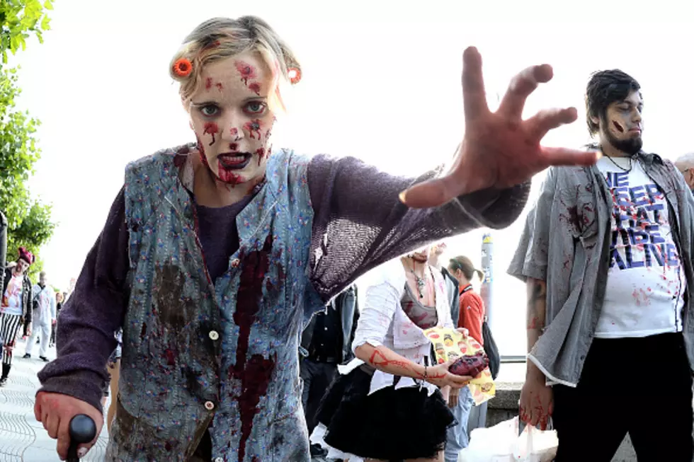 Zombies Descend on Congress Square Park for Thriller Throwdown