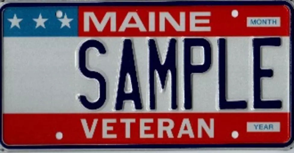 There’s A Newly Designed License Plate For Maine Veterans