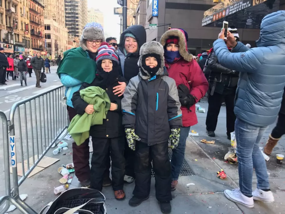 Lori Braved the Macy's Day Parade on a Record-Breaking Cold Day