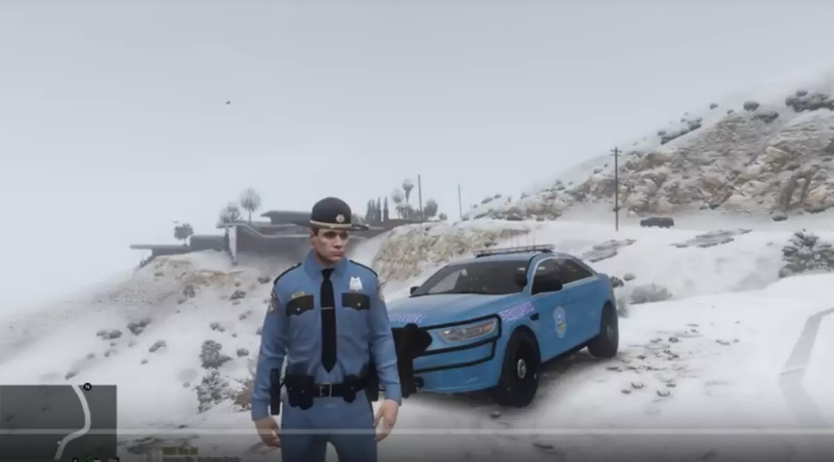 Watch Maine State Police Featured In Gta5 Video Game