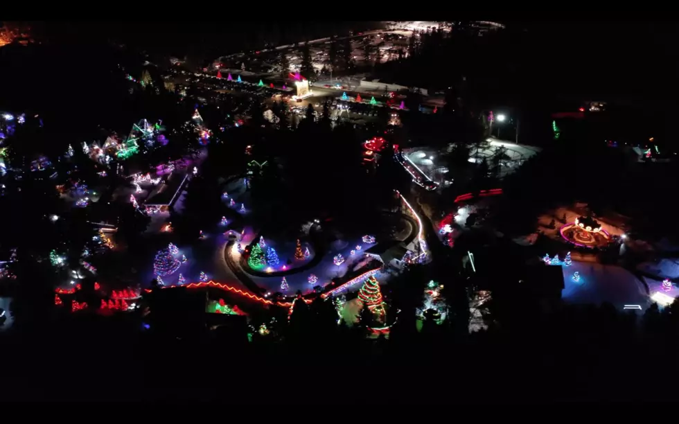 Fly High Above Santa’s Village & See the Lights at Night in Jefferson, NH