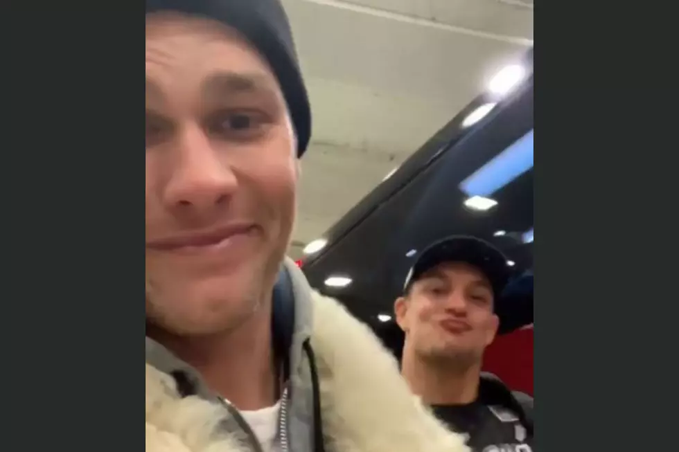 Tom Brady Posts Epic Video With Gronk After AFC Championship Win
