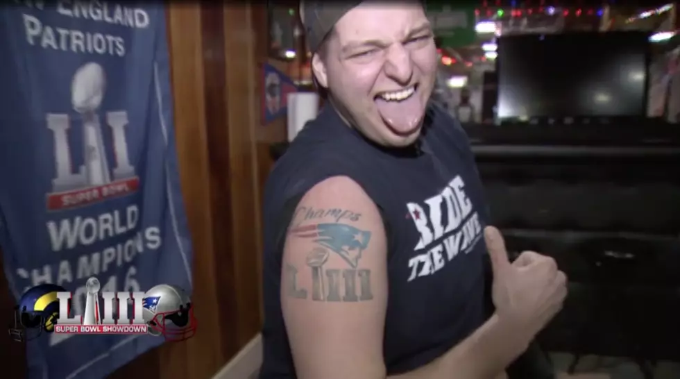 Crazy Pats Fan Got ‘Super Bowl LIII Champs’ Tattoo… Back in August