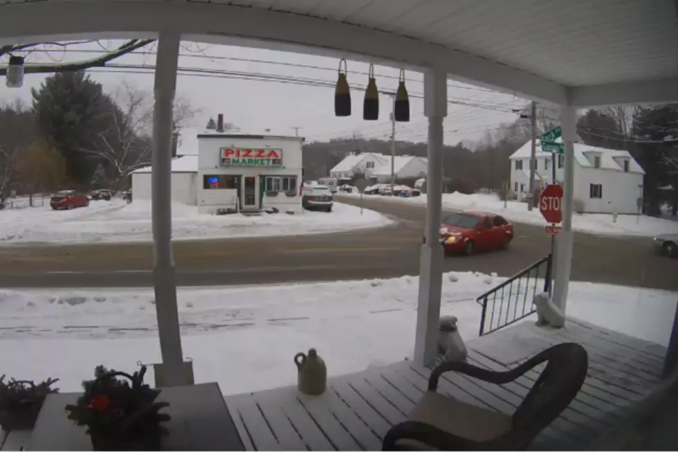 WATCH: Car Slides Into Auburn Home Caught on Security Cam