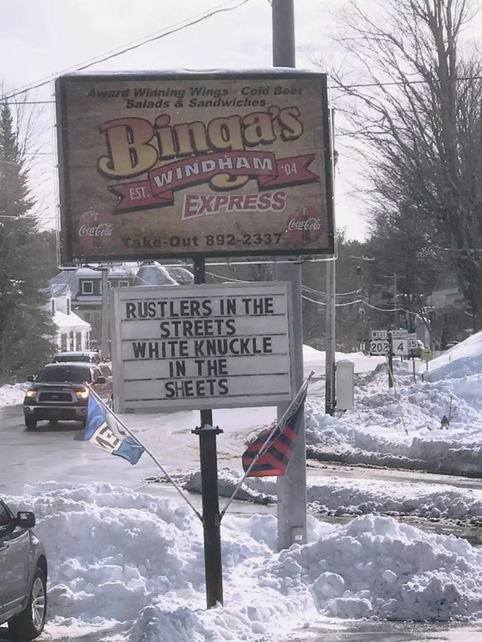 Binga’s Windham Is Still The King When It Comes To Signs [PHOTOS]
