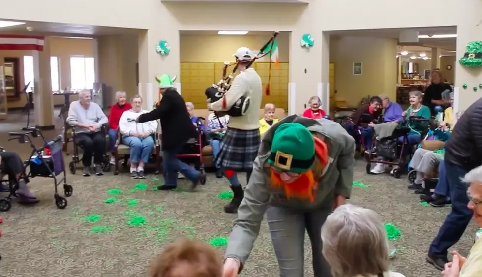 The QMS Celebrates Paddy&#8217;s Day in 60 Seconds At A Retirement Home