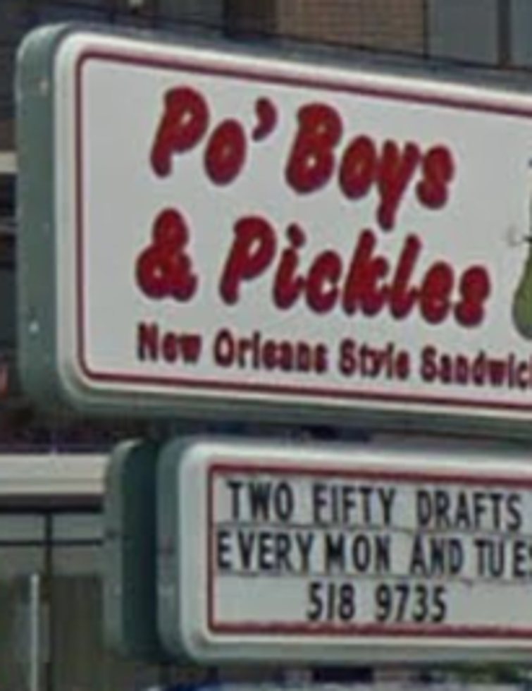 We Now Know The New Location For The 2nd Po Boys & Pickles