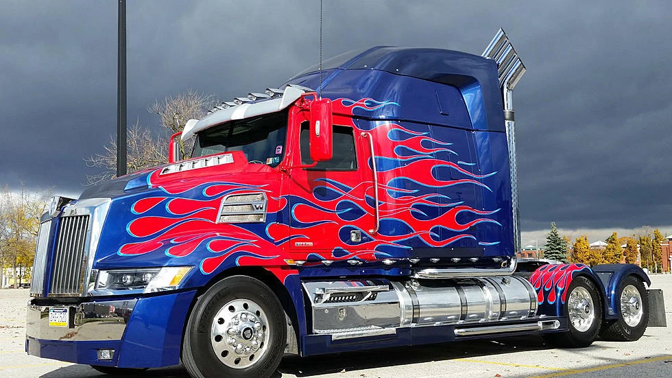 transformers 5 optimus prime truck