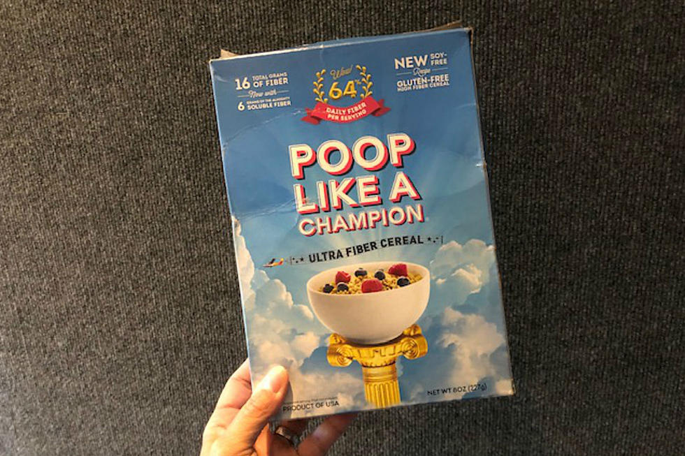 Poop Like a Champion Cereal...Well...Do You?