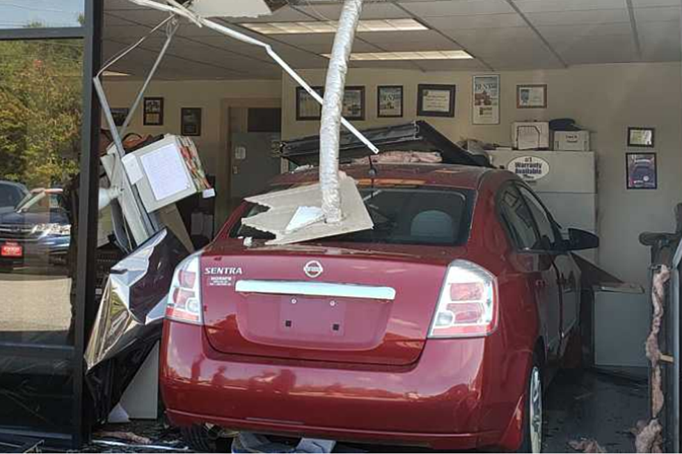 92-Year-Old Woman Crashes Car She Was Buying into Dealership 