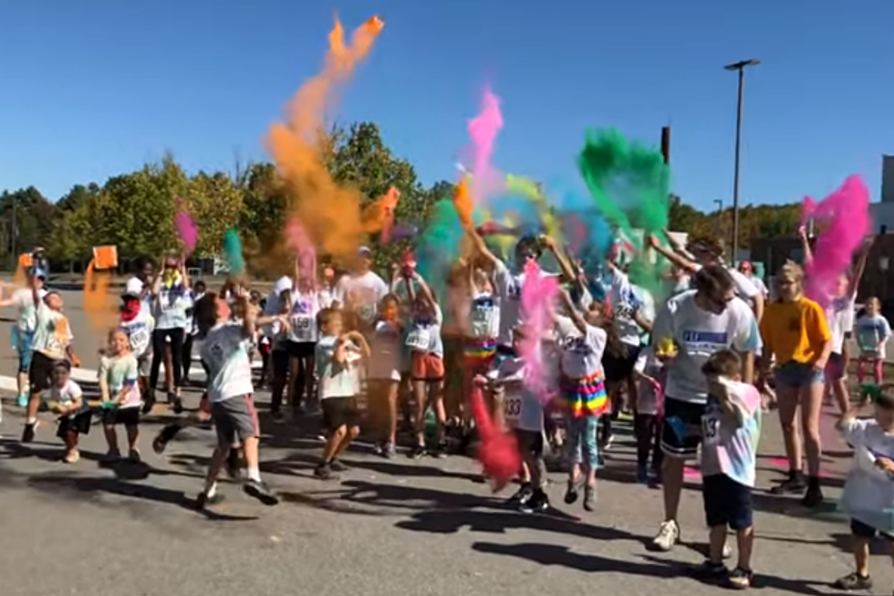 Slow Motion Video of Falmouth’s Color Run