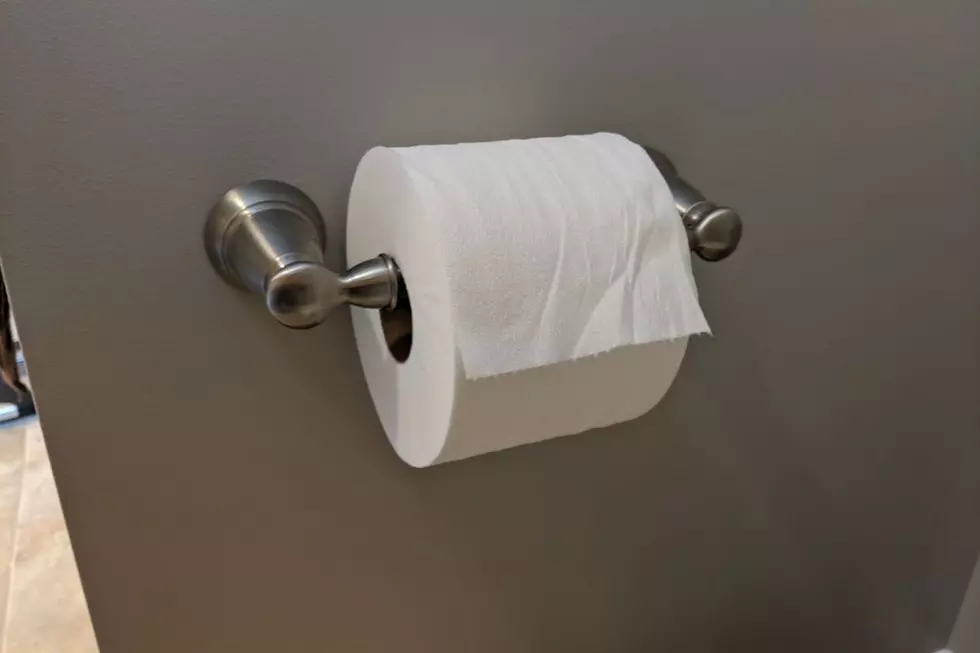 The Toilet Paper Only Goes One Way On The Holder