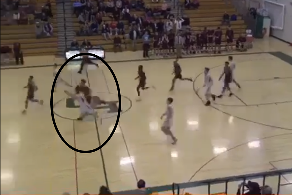 WATCH: Oxford Hills Player Hits Half Court Shot at Buzzer for Win