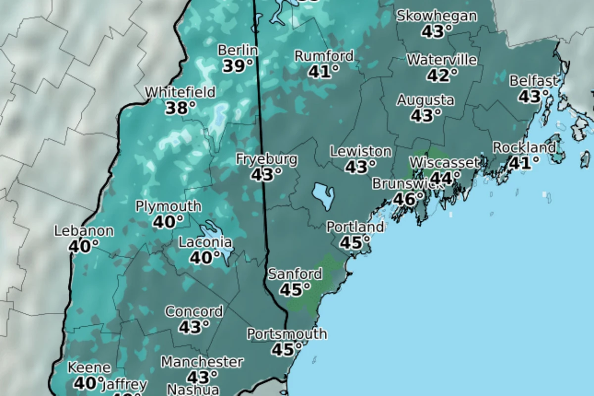 Maine Might Be in For Milder Than Normal Temps For Several Weeks