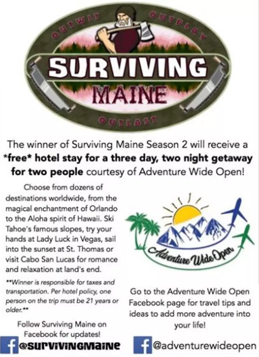Surviving Maine Facebook