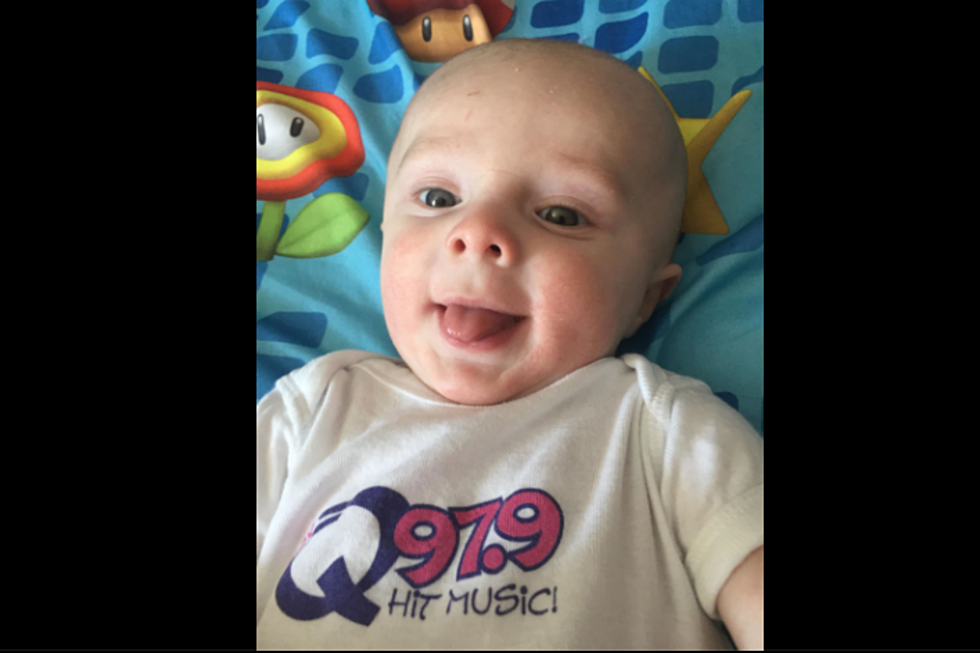 Meet 5-Month-Old Logan from Auburn - A New Q97.9 Fan