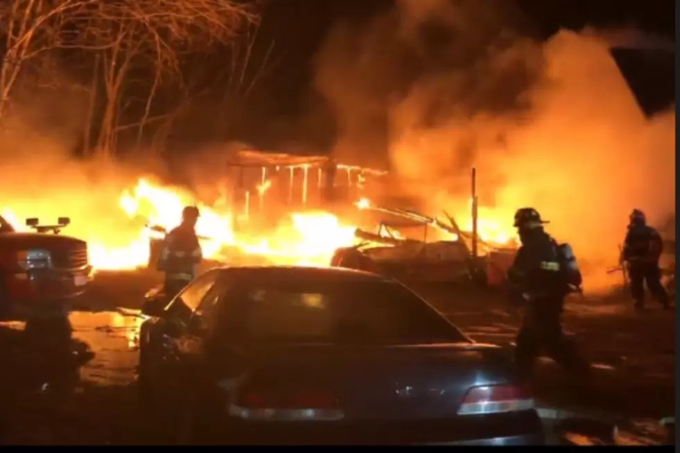 Bonny Eagle Senior Helping Dad After House Destroyed by Fire