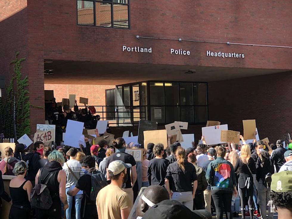 Last Nights Police Brutality Protest In Portland