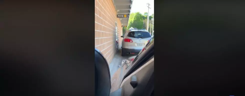 NSFW &#8211; Woman Throws Drink in Anger at South Paris Drive-Thru