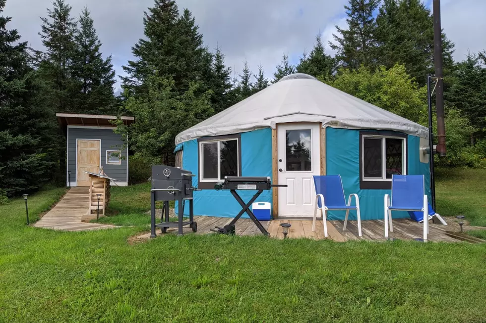 This Yurt in Easton, Maine, Turned Out to Be a Great Place to Stay in the County