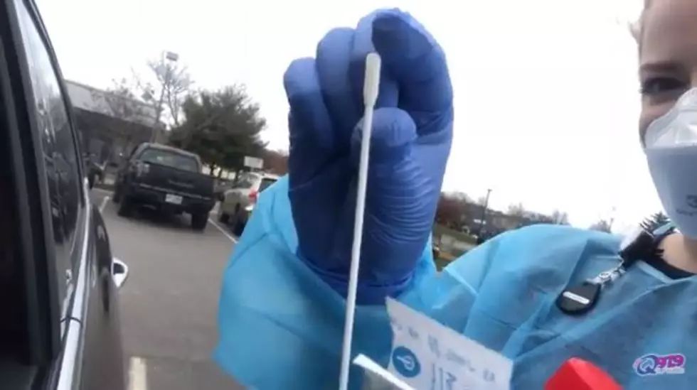 VIDEO: Here’s Exactly What It’s Like Getting a Covid-19 Swab Test