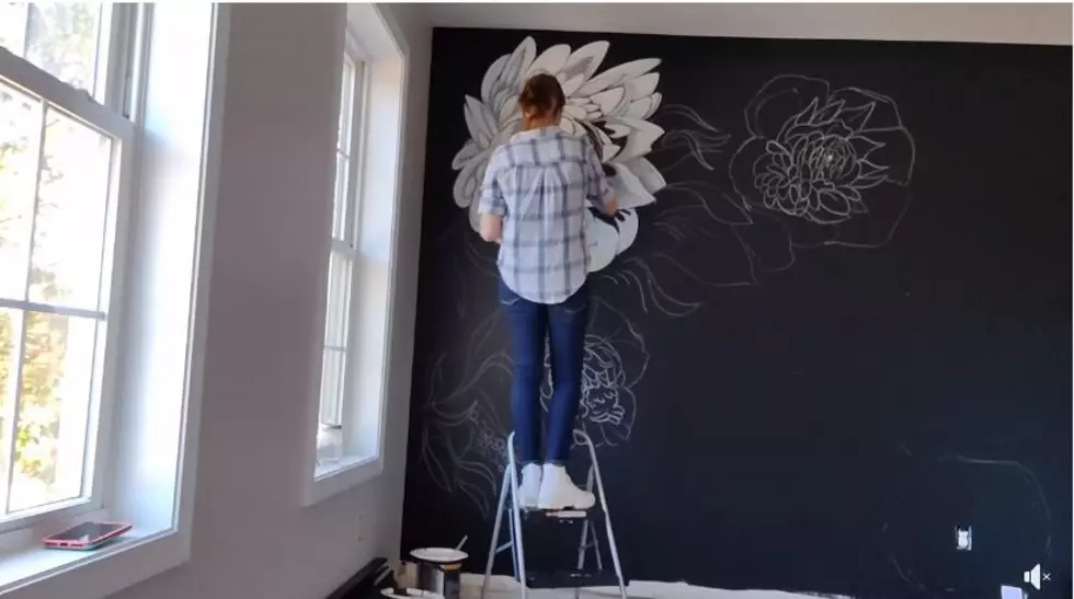 Watching This Maine Artist Paint Gorgeous Murals Is Mesmerizing