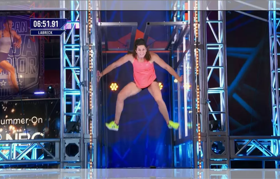 Watch Mainer Jesse &#8216;Flex&#8217; Labreck&#8217;s Insane Ninja Warrior Run