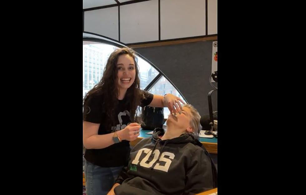 WATCH: Lori Has Mustached Waxed Live On Air For The First Time