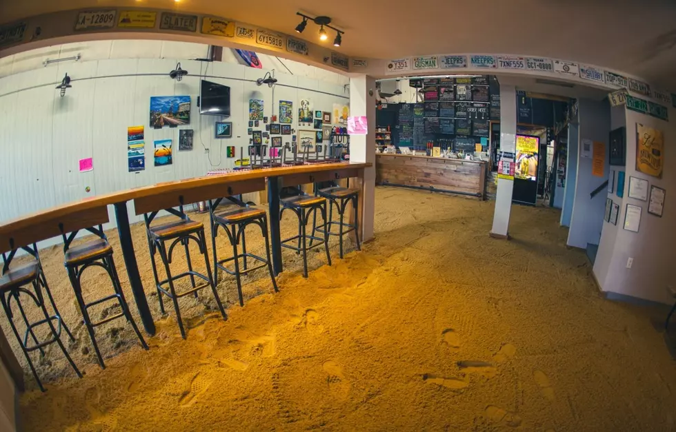 New Hampshire Brewery Covered Taproom in Sand and It's Awesome