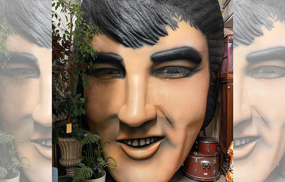 12ft Elvis Head in NH is Cool But Will Probably Give You Nightmares