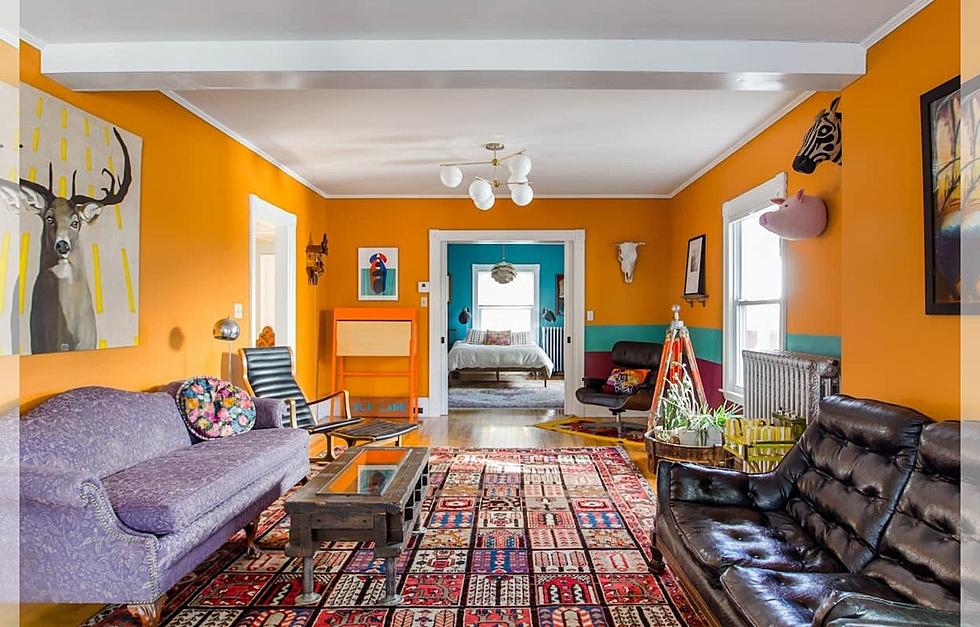 Westbrook Airbnb an Explosion of Color Complete With a Pool