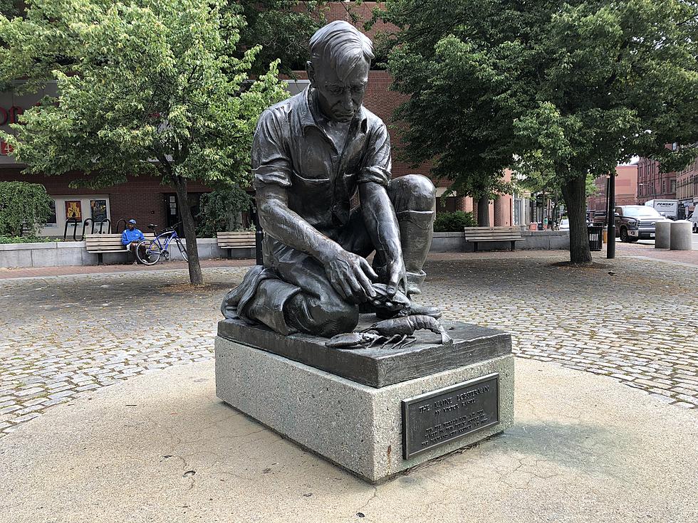 This Iconic Portland Maine Lobsterman Statue is Also in Washington D.C.