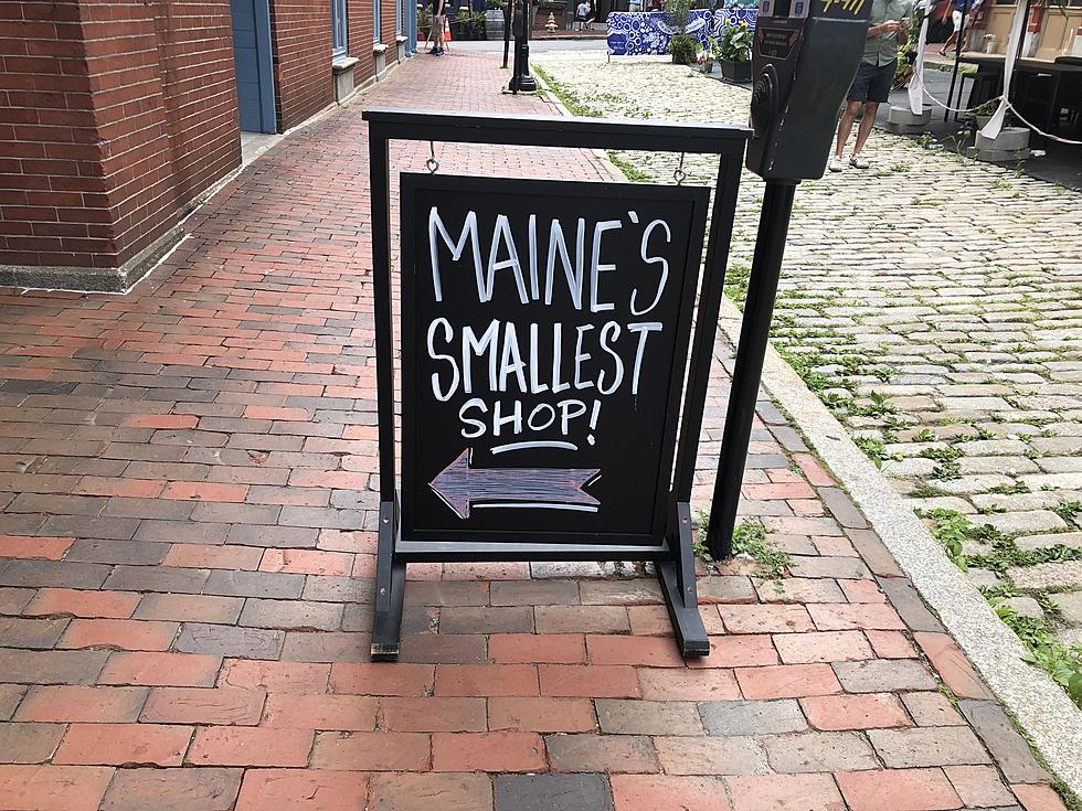 Just How Small is Maine’s Smallest Shop in Portland’s Old Port?
