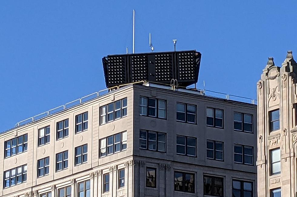 We Think We Now Know Why Portland, Maine&#8217;s Time and Temp Sign is Dark