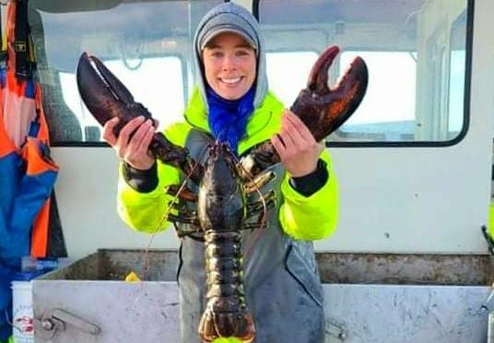 Ellsworth Woman Proving Women Can Fish Even Facing Huge Waves