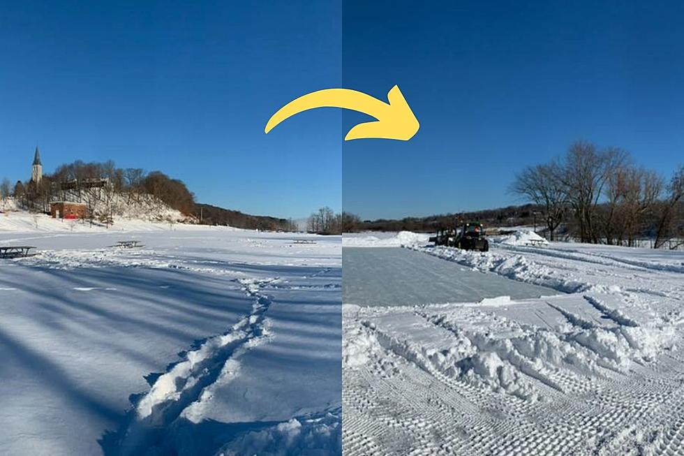 Augusta, Maine Ice Rink Was Nearly Lost to the Snow After Saturday&#8217;s Blizzard