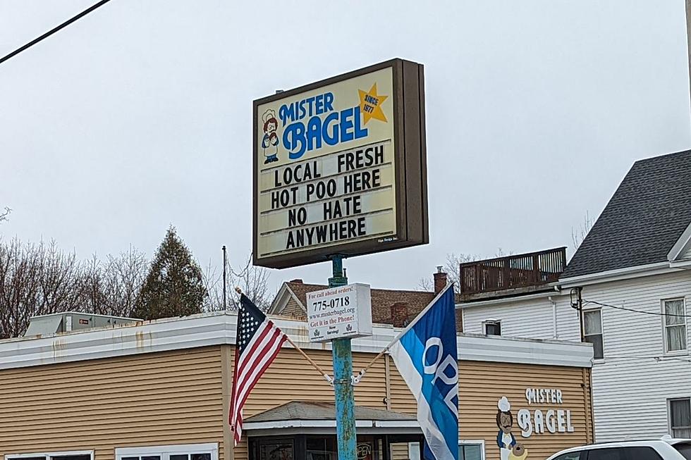 Here’s the Great Reason Why Mister Bagel Has ‘Hot Poo’ on Its Sign in Portland, Maine