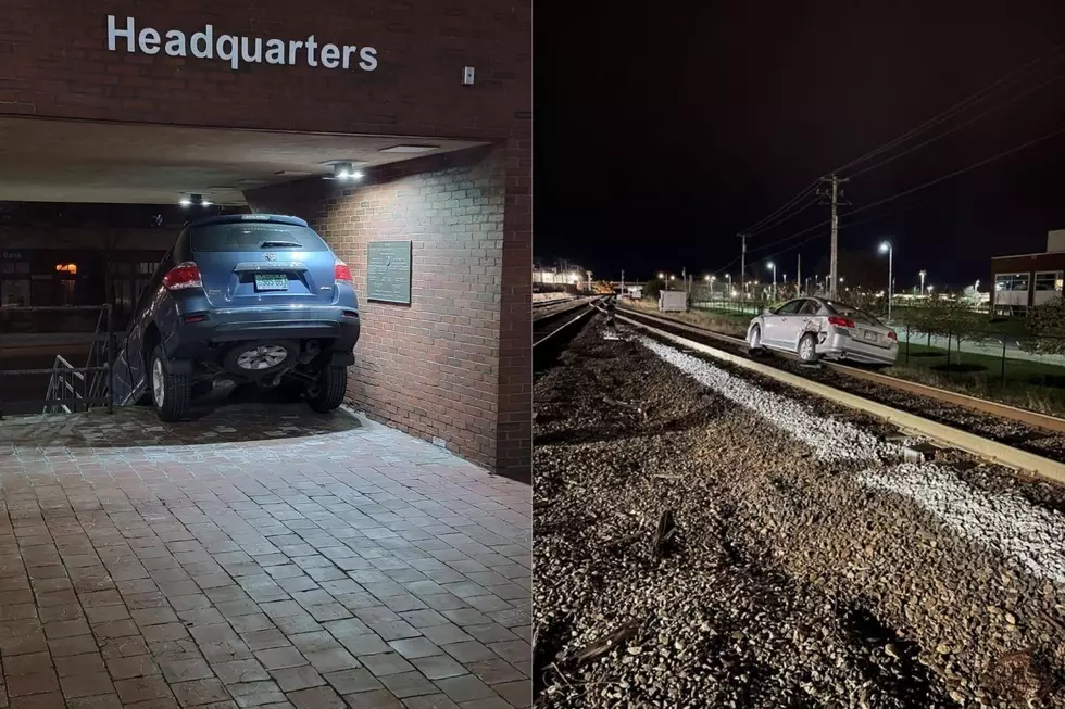 Two Cars Ended Up Not Where They’re Supposed to Be in Portland, Maine on Friday