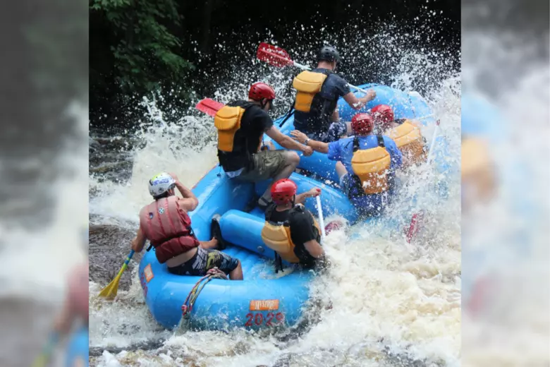 Scout Activities in Maine  Crab Apple Whitewater Rafting