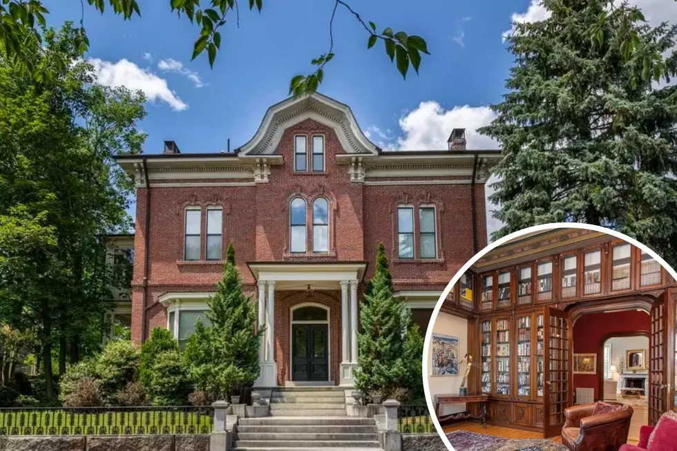 Portland, Maine, Home Has Lavish Library With a Bonkers Bookshelf