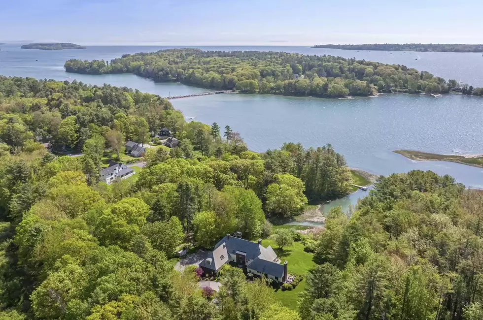 Beautiful Home for Sale in Maine Sits Right on Casco Bay